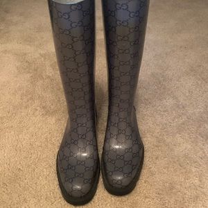 Gucci rain boots